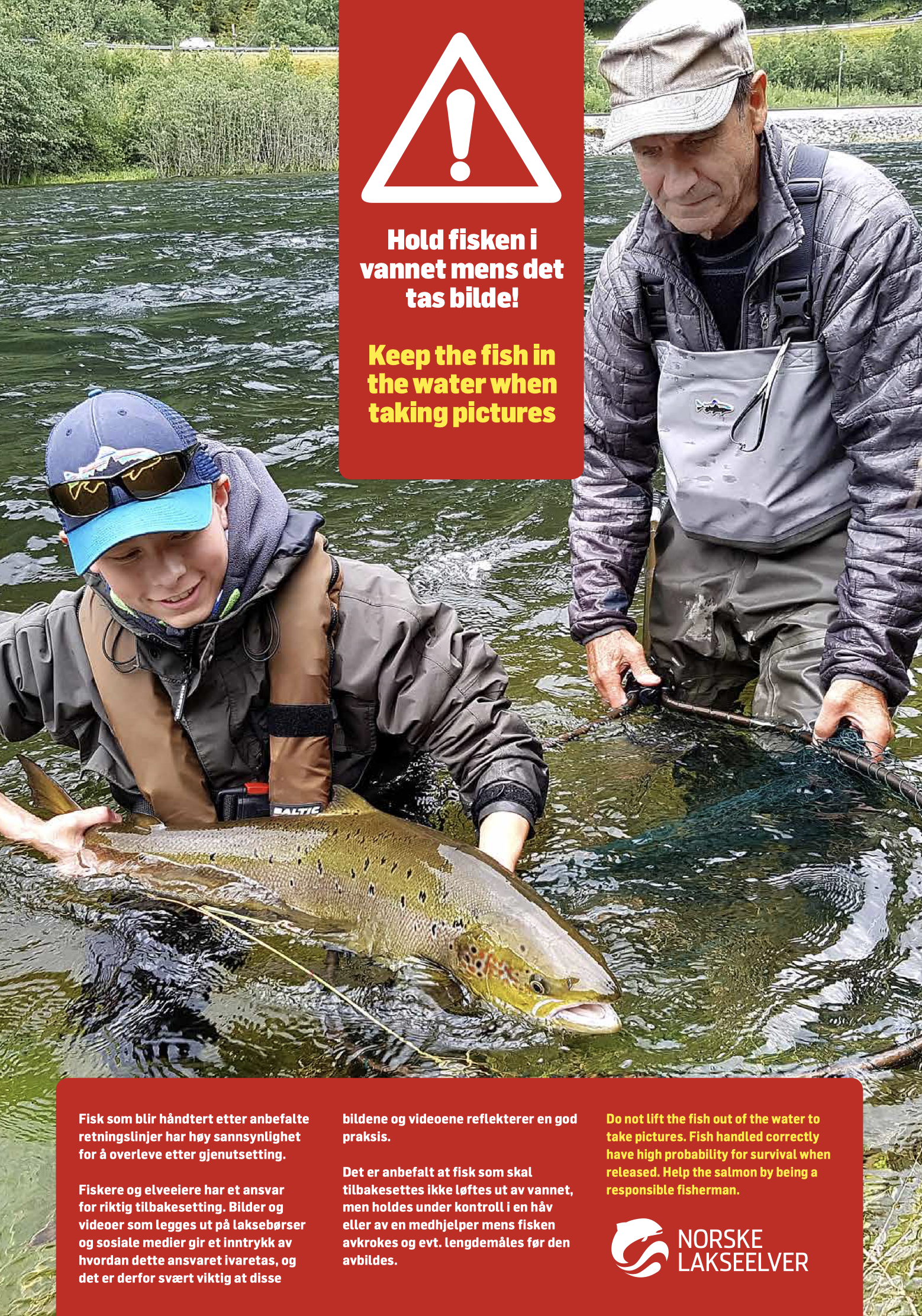 SVEL Hold fisken i vannet