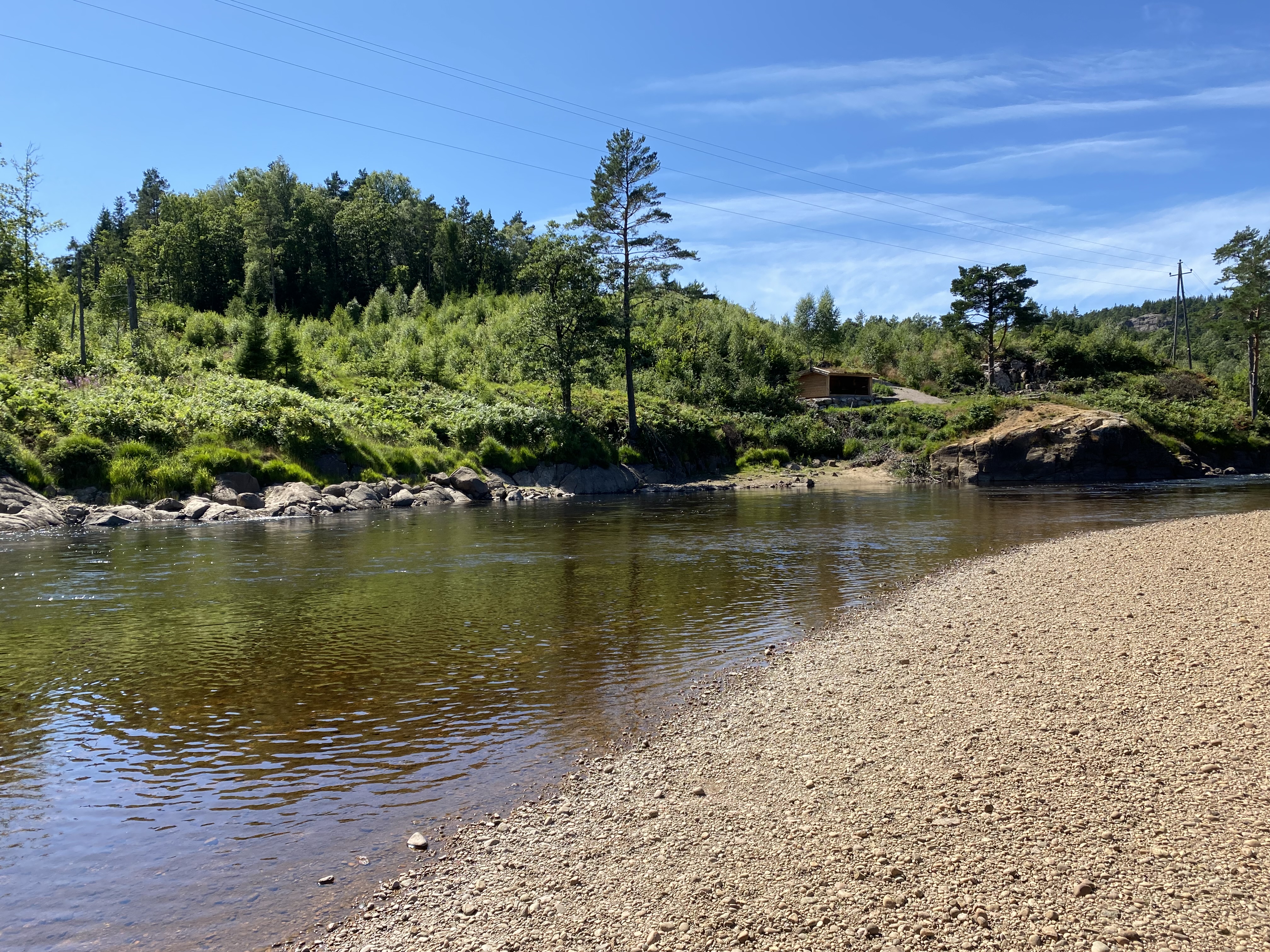 Fuskeland C motsatt bredd