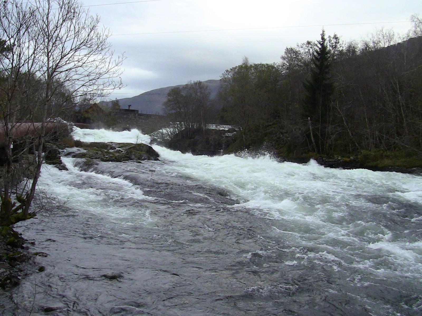 Kviafossen, Eidselva