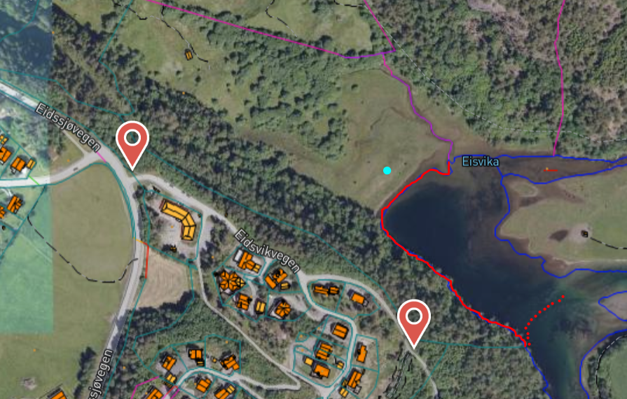 Parkering Eidsvikjå