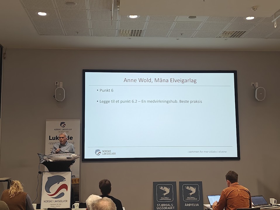 Geir Kristiansen under NL Landsmøte