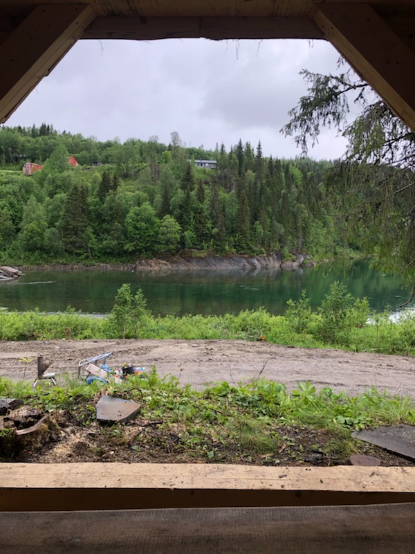 Utsikt Ny Gapahuk Skugghei