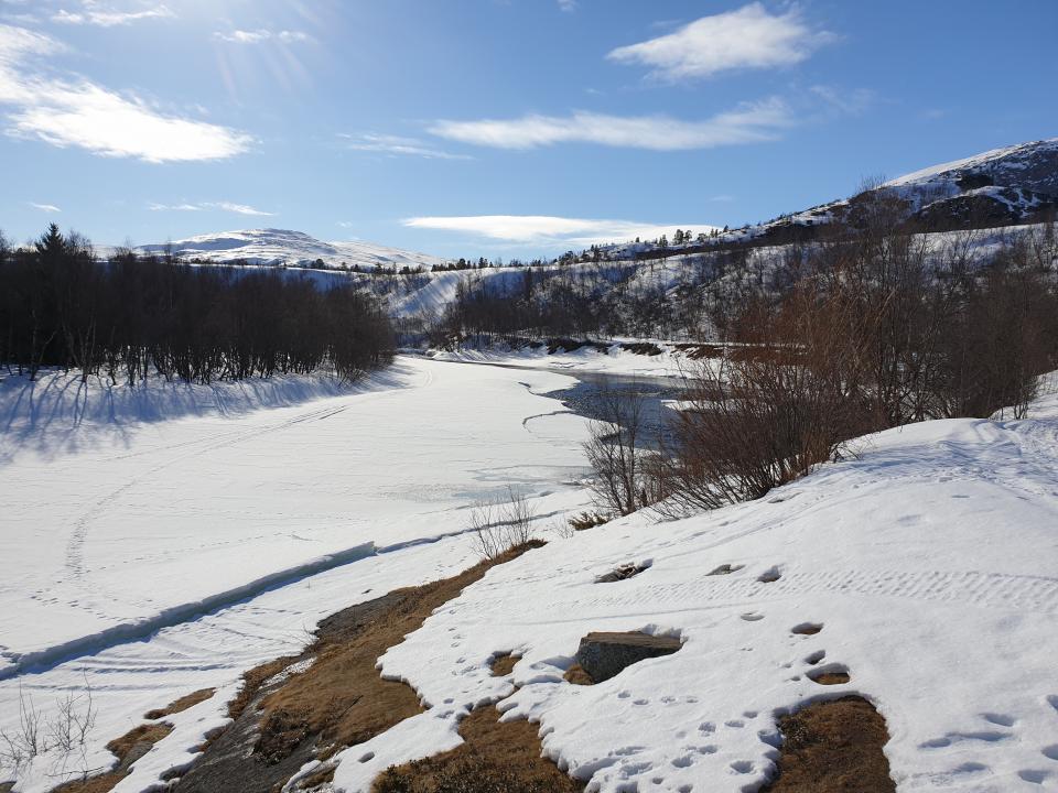 Repokoski. Det er vel ikke veldig lenge igjen før det igjen fråder her, og de første laksene er på vei opp elva.