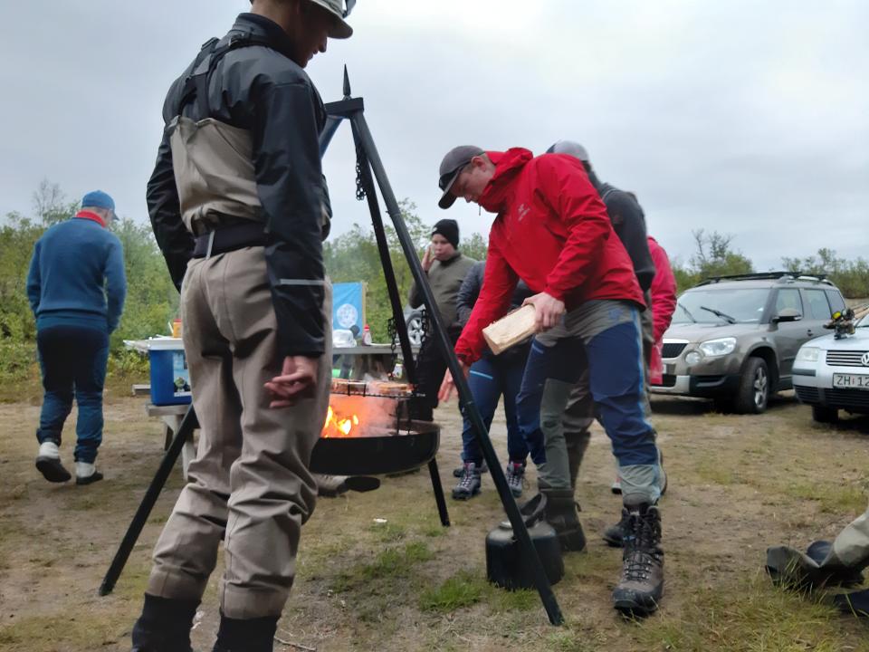 Mat og drikke må til for å opprettholde både fokus og pågangsviljen!