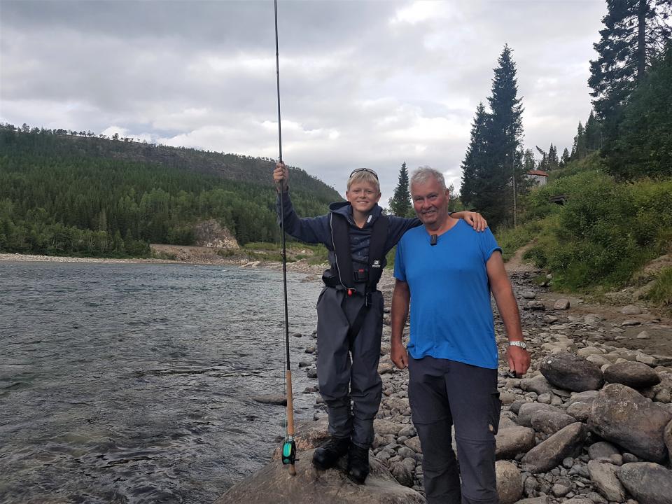 Campleder Per Tomas Eiterstraum var veldig fornøyd med campen og syntes det er veldig artig at Mathias trivdes så godt på Camp Villaks. 