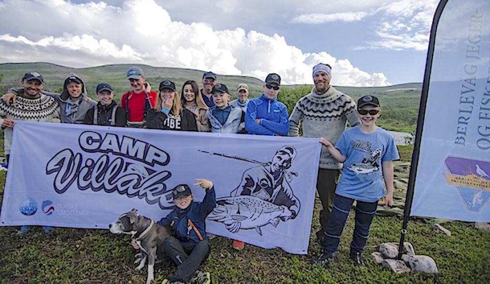 Camp Villaks i Kongsfjordelva 2017. Foto: Gunvald Hansen.