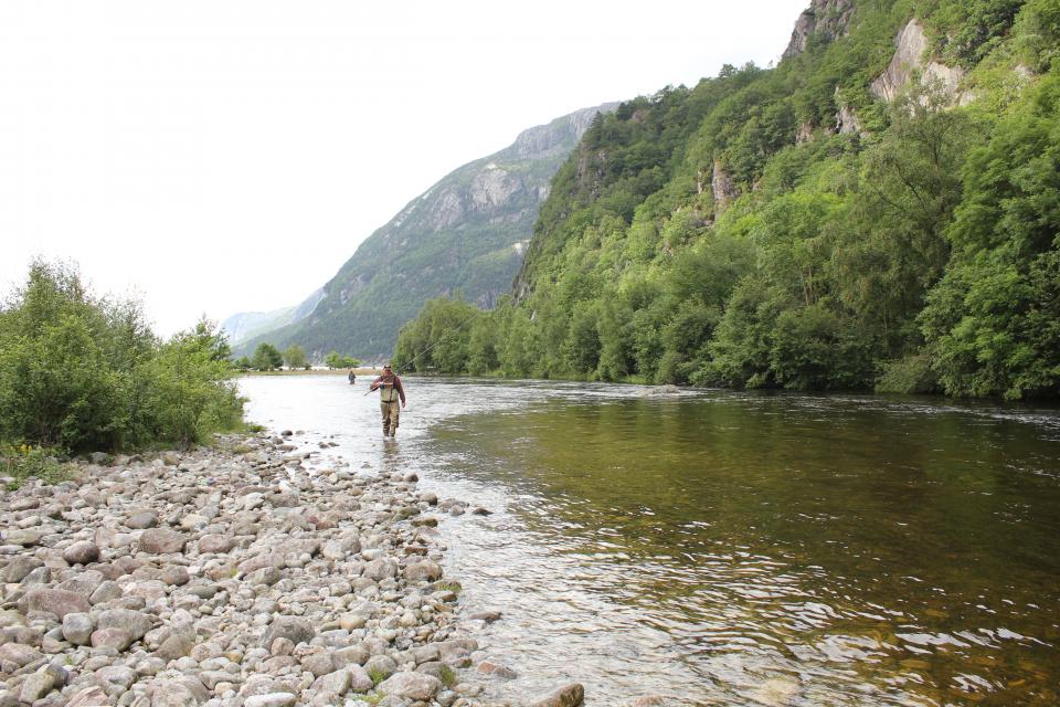 Hagahølen ved elveosen