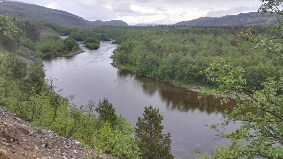 Utsikt oppover Kairanen