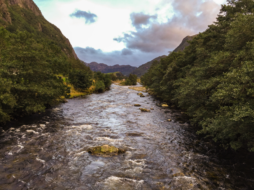 Oppstrøms Steinskog bro (sone 2)