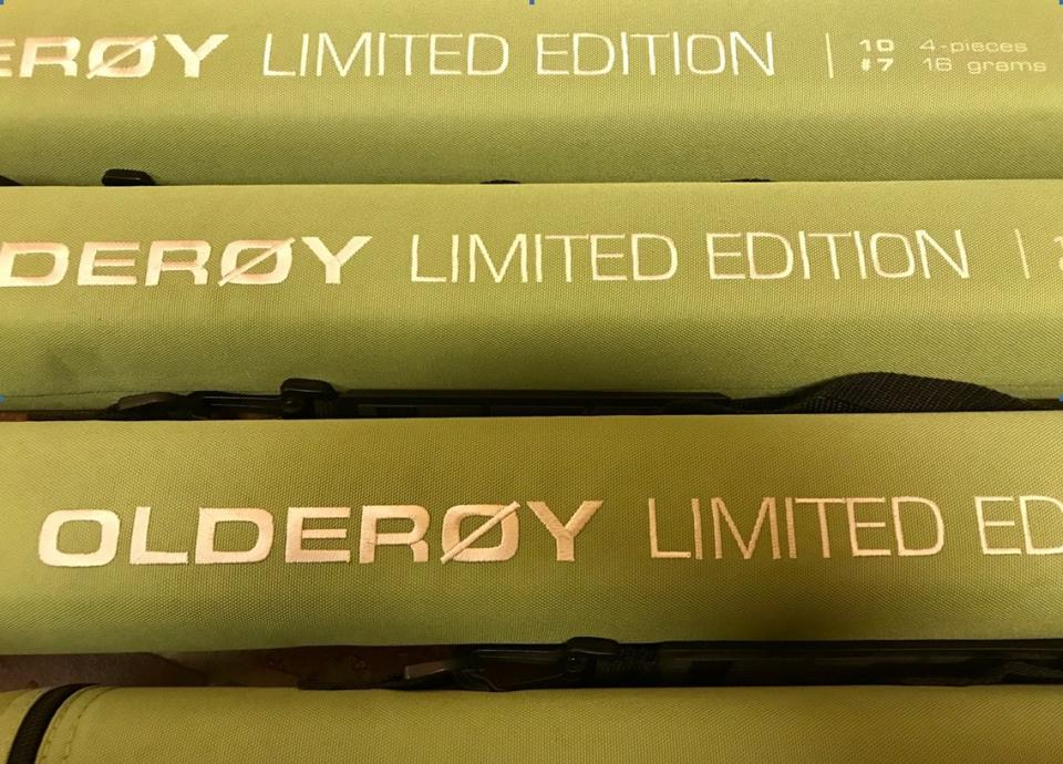 Enhåndsstenger Olderøy Limmited Edition 10 fot klasse 7