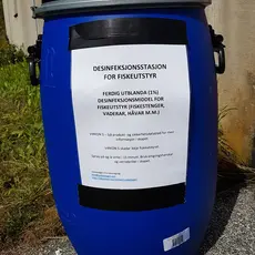 Desinfeksjons stasjon Suldalslågen