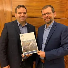 Torfinn Evensen og Roger Hofseth