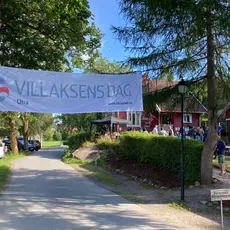 Villaksens dag ved Otra house i Otra.