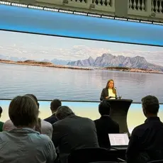 Fiskeriministeren under innspillsmøte om Havbruksmeldingen