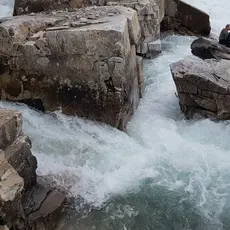 Trappa i Fellingforsen. Foto: Carl Nordberg