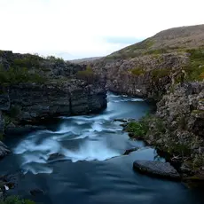 Fossen i Kongsfjordelva