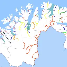 Elvestatusoversikt VRL for Finnmark