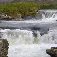 Fossen i Kongsfjordelva