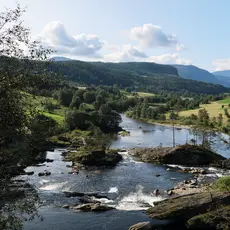 Hovefossen i Nausta