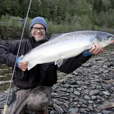 10 kg laks Stjørdalselva