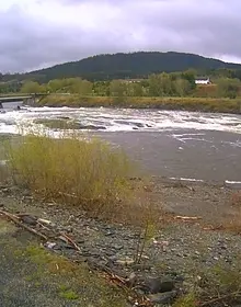 Liten vårflom på Østnes