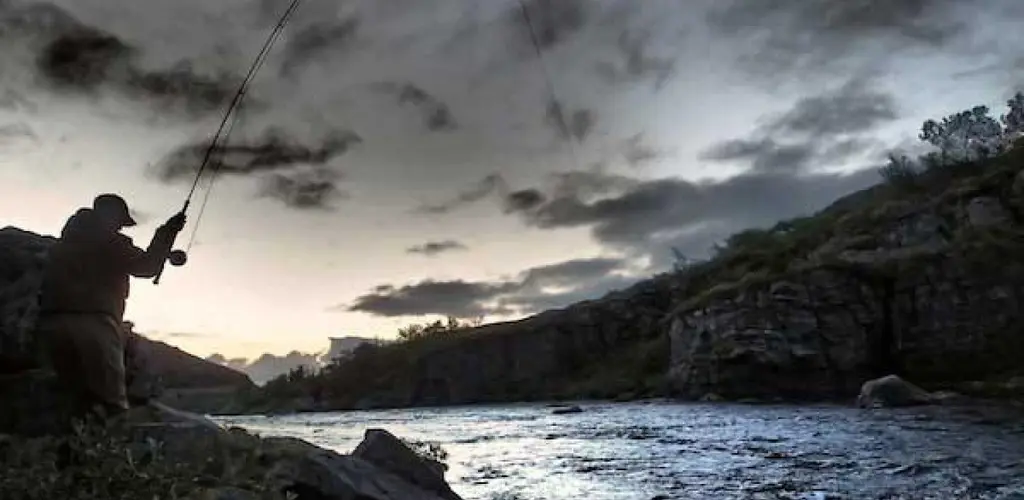 Fiske i Kongsfjordelva - "Porten"