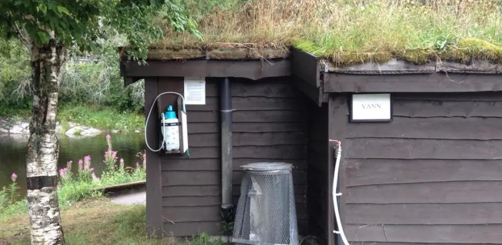 Desinfiseringstasjon ved Foss bru