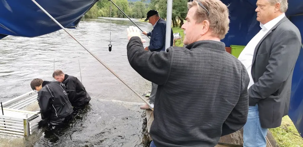 HI og NFDP i fiskefella i regi av Fikse Næringsforening