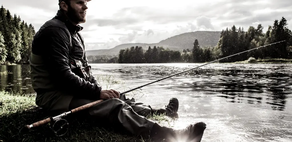 Laksefisker i Numedalslågen