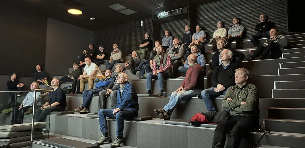 Forsamling på regionmøte i Møre og Romsdal.