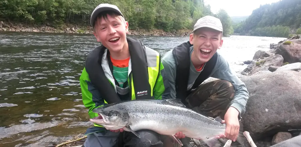 Camp Villaks i Stjørdalselva - en knallsuksess!