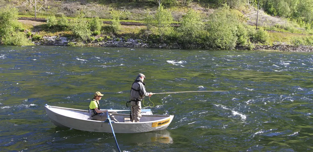 Lakefisker i båt Lakefisker i båt
