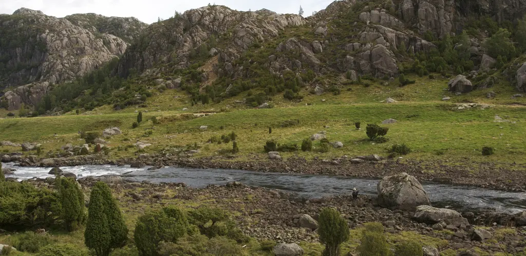 Bjerkreimselva Bjerkreimselva