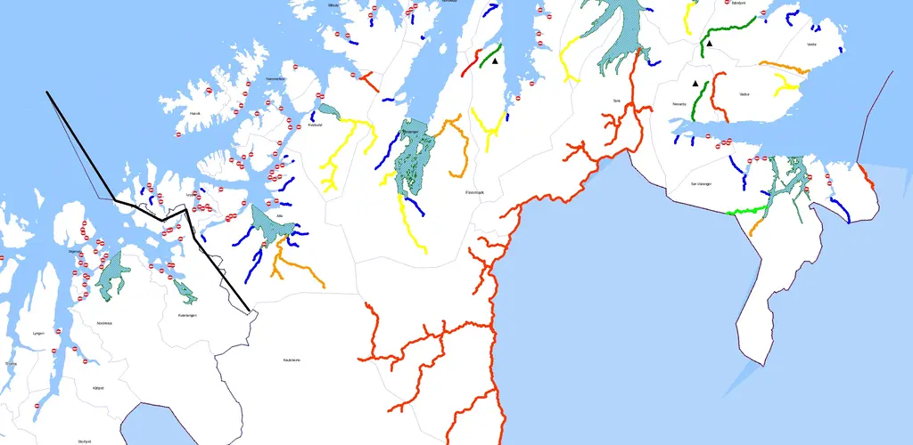 Elvestatusoversikt VRL for Finnmark Elvestatusoversikt VRL for Finnmark