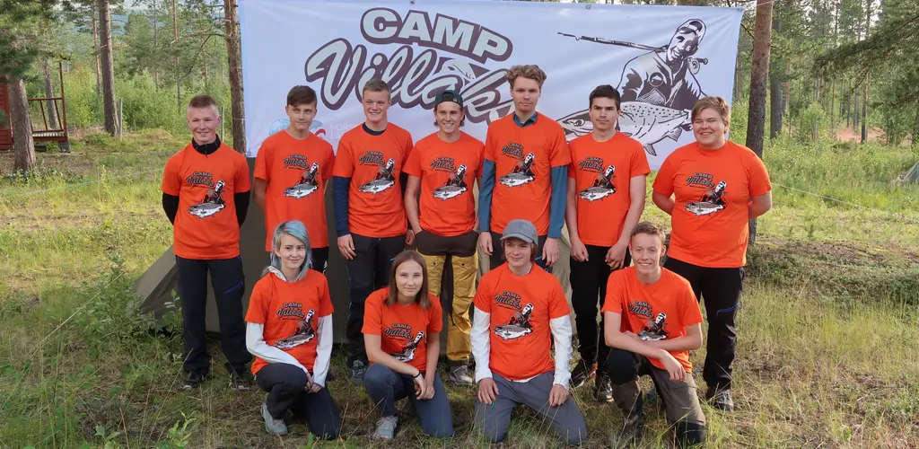 Ungdom på Camp Villaks i Målselv Ungdom på Camp Villaks i Målselv