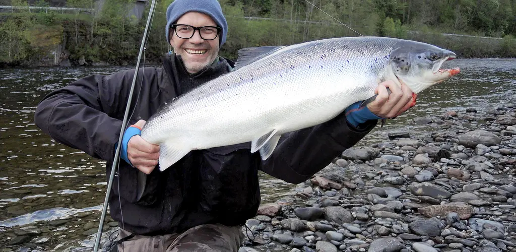 10 kg laks Stjørdalselva 10 kg laks Stjørdalselva