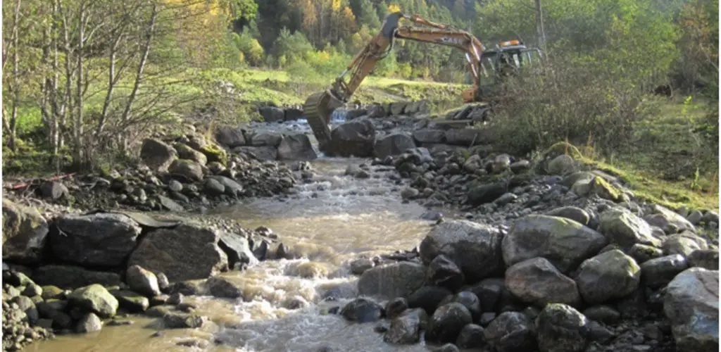 Aurlandselva restaurering Aurlandselva restaurering