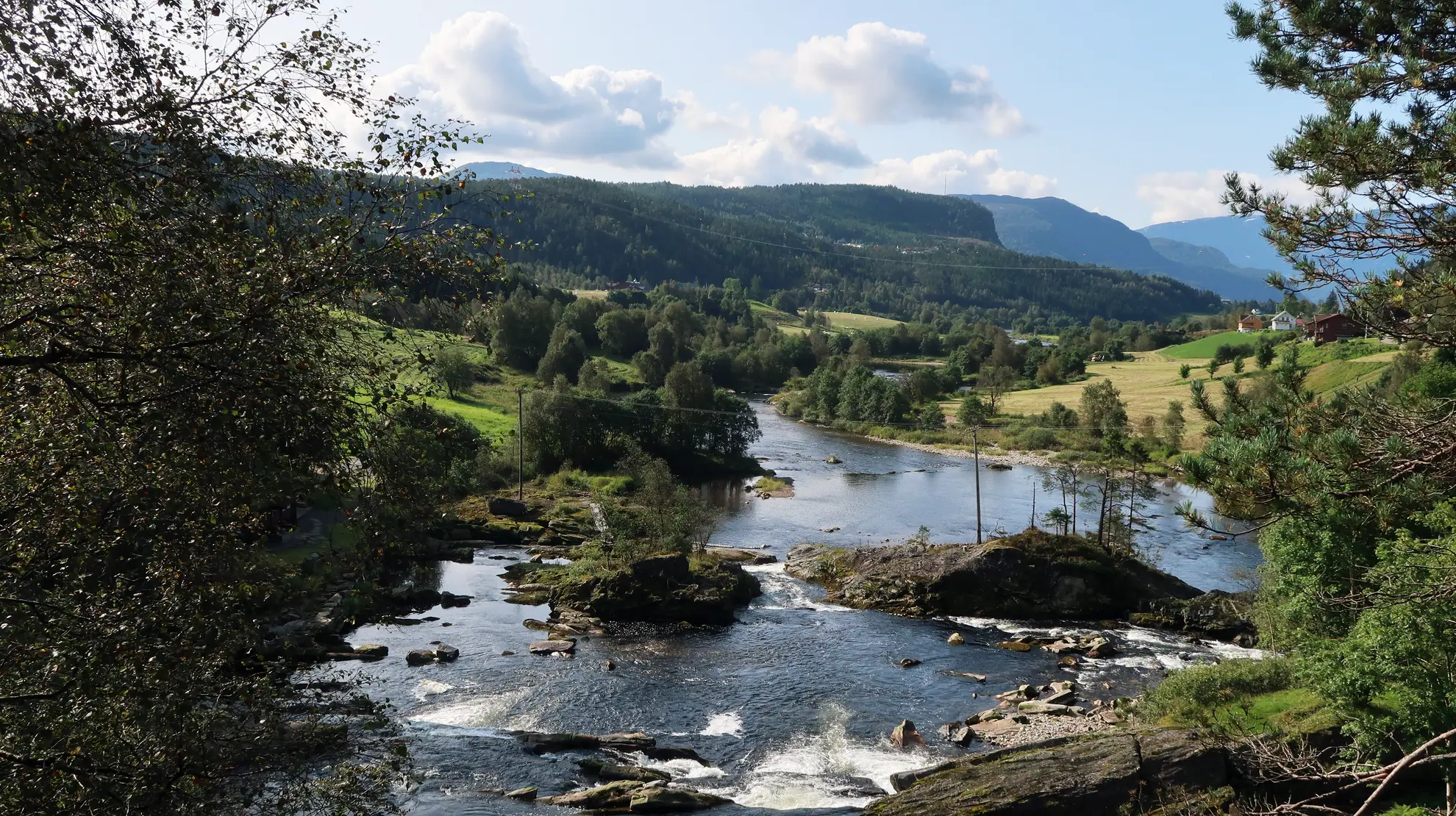 Hovefossen i Nausta Hovefossen i Nausta
